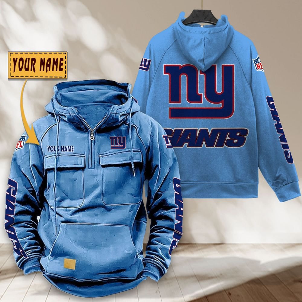 New-York-Giants-NFL-Personalized-Multi-Pocket-Quarter-Zip-Vintage-Hoodie-WVH1058-3