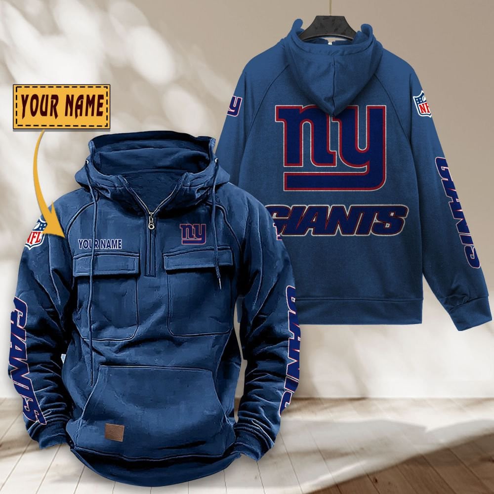 New-York-Giants-NFL-Personalized-Multi-Pocket-Quarter-Zip-Vintage-Hoodie-WVH1058-6