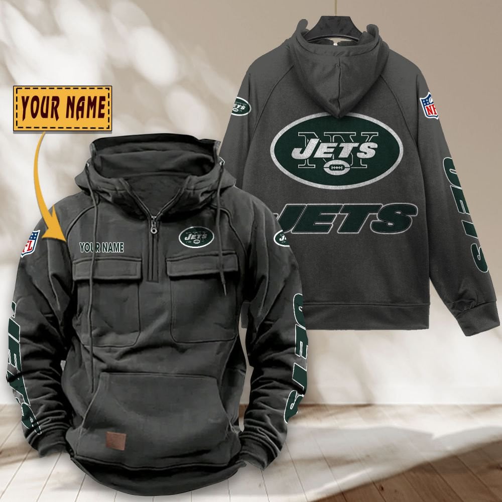 New-York-Jets-NFL-Personalized-Multi-Pocket-Quarter-Zip-Vintage-Hoodie-WVH1056-2