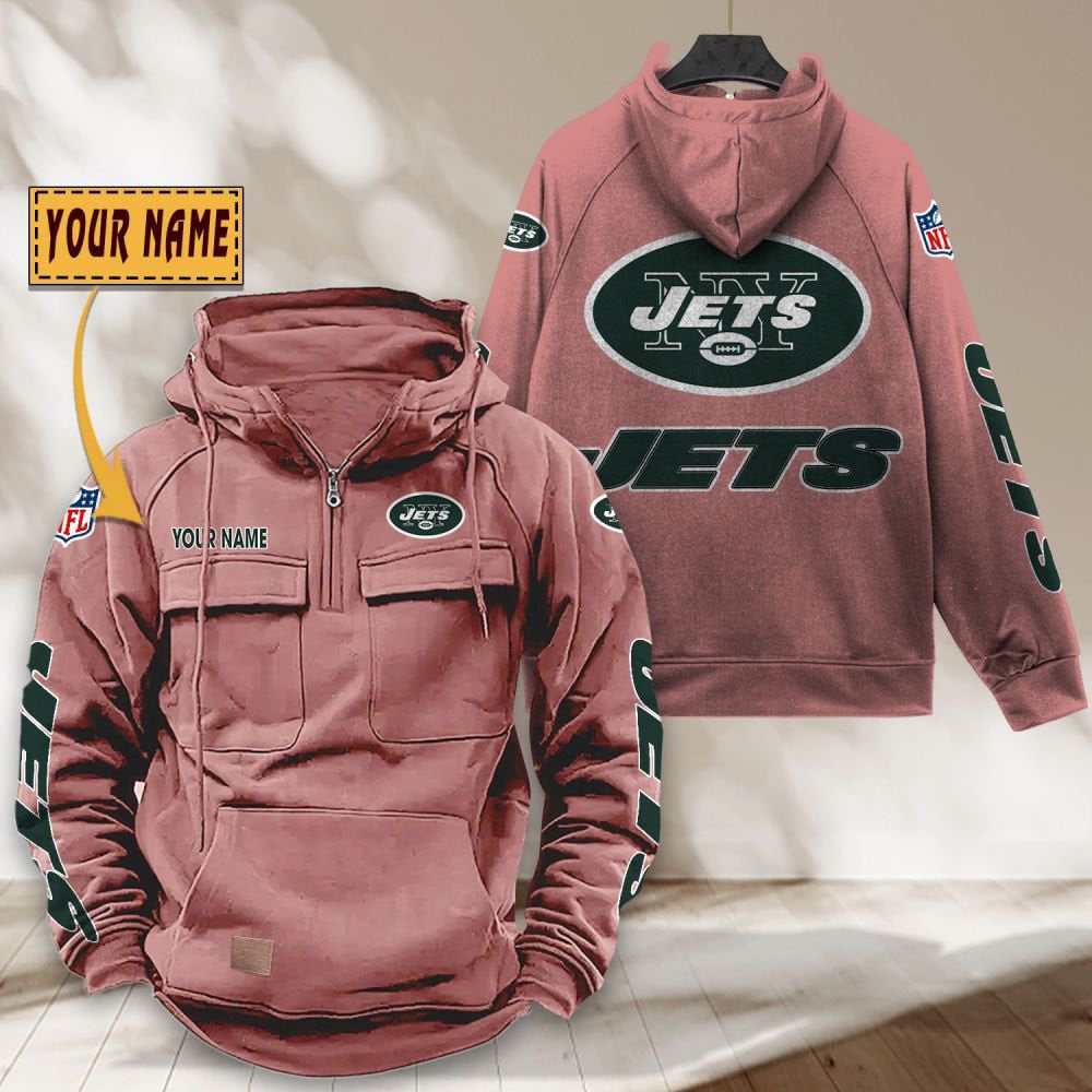 New-York-Jets-NFL-Personalized-Multi-Pocket-Quarter-Zip-Vintage-Hoodie-WVH1056-3