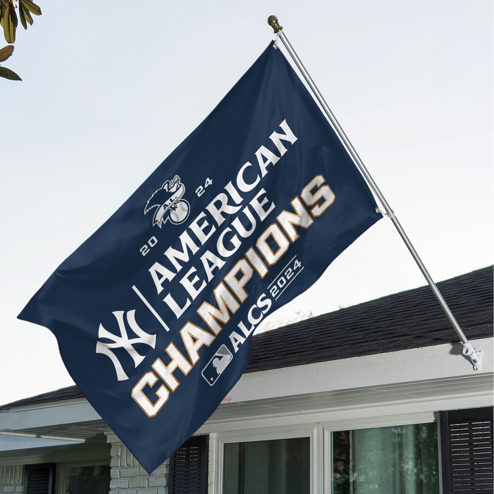 New-York-Yankees-3D-House-Flag-GNC1079 New York Yankees 3D House Flag GNC1079