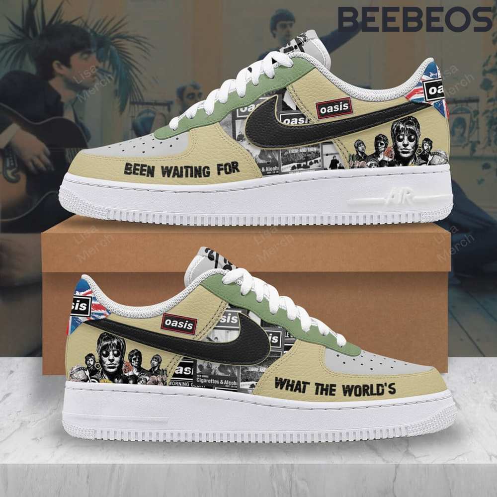 Oasis What The Worlds Air Force 1 Oasis What The Worlds Air Force 1 Shoes AF1 Limited Sneakers