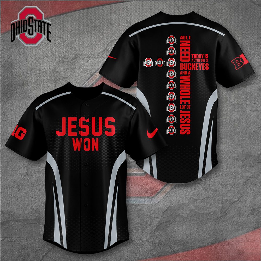 Ohio-State-Buckeyes-Football-Baseball-Jersey Ohio State Buckeyes Football Baseball Jersey