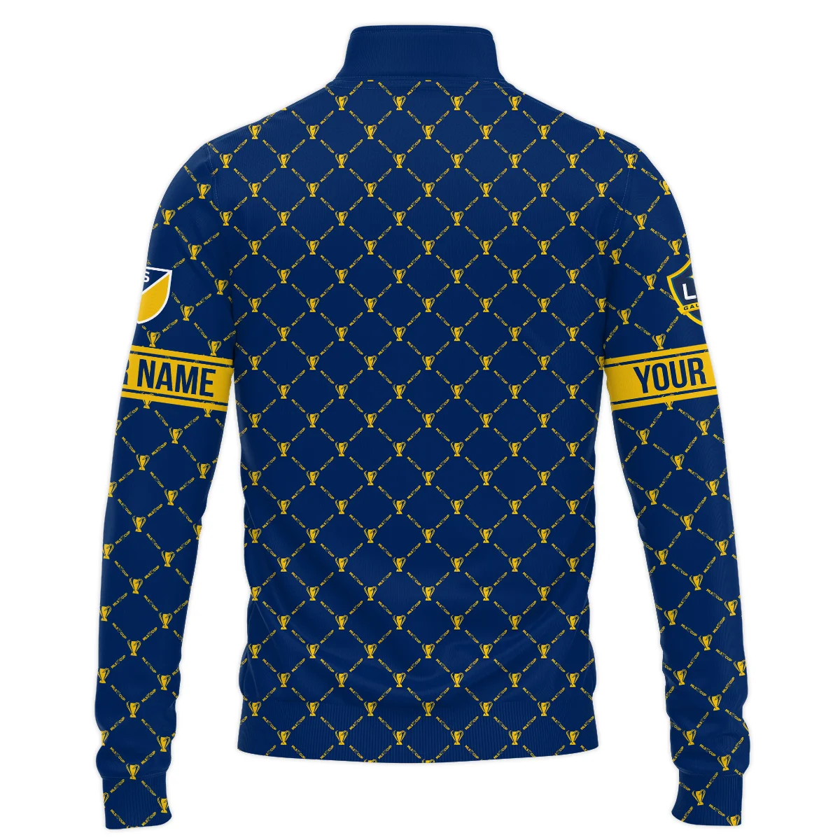 Personalized-LA-Galaxy-MLS-Quarter-Zip-Jacket-LQZ1155-2