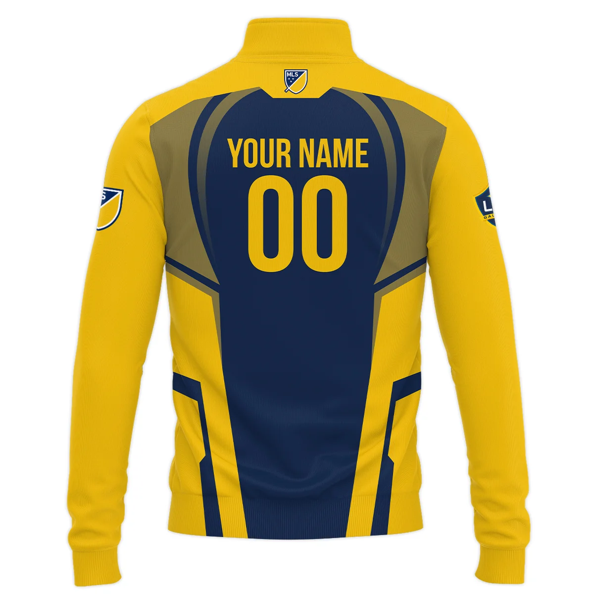 Personalized-LA-Galaxy-MLS-Quarter-Zip-Jacket-LQZ1167-2