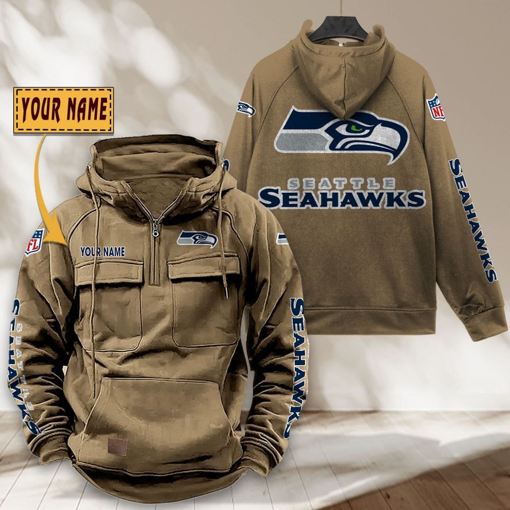 Seattle-Seahawks-NFL-Personalized-Multi-Pocket-Quarter-Zip-Vintage-Hoodie-WVH1054-5