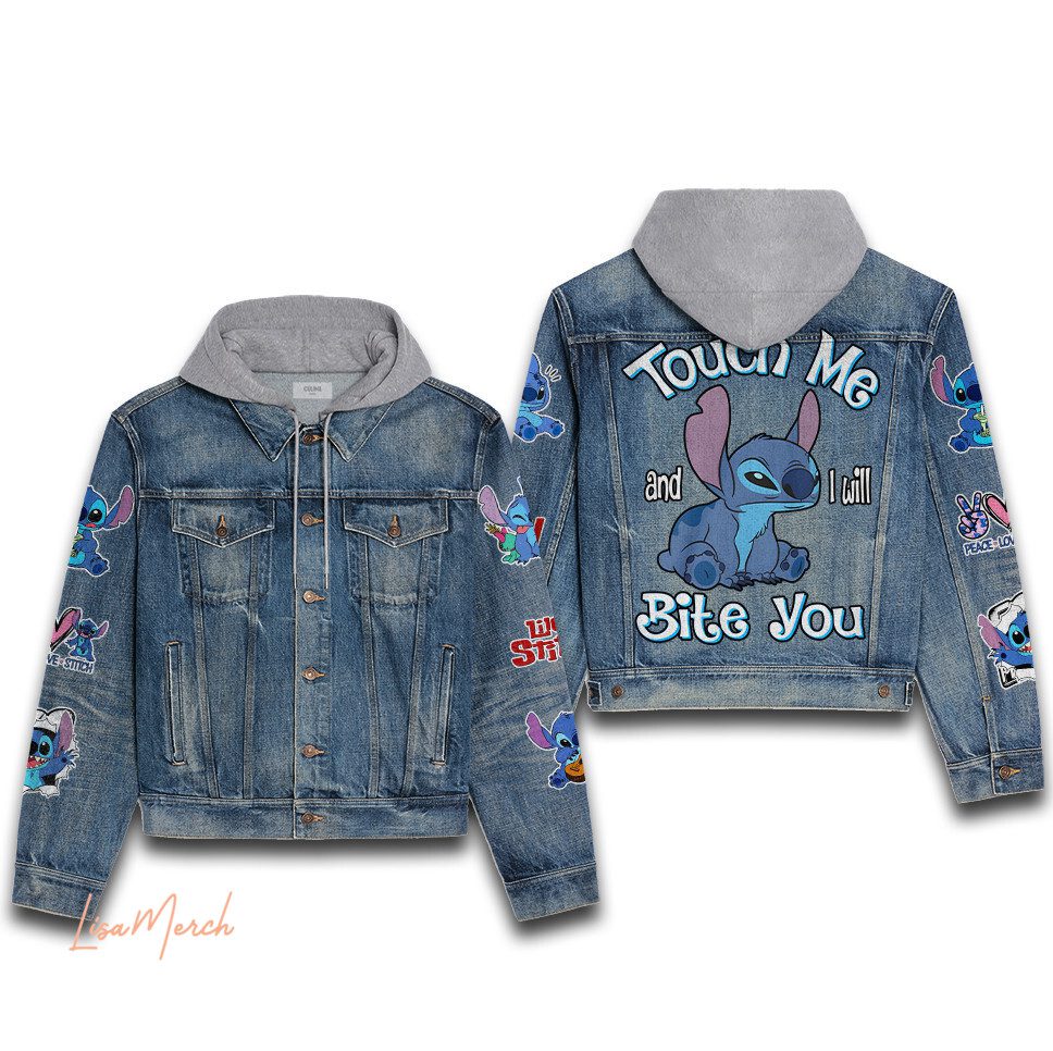 Stitch-Hooded-Denim-Jacket-LDN1136 Stitch Hooded Denim Jacket LDN1136