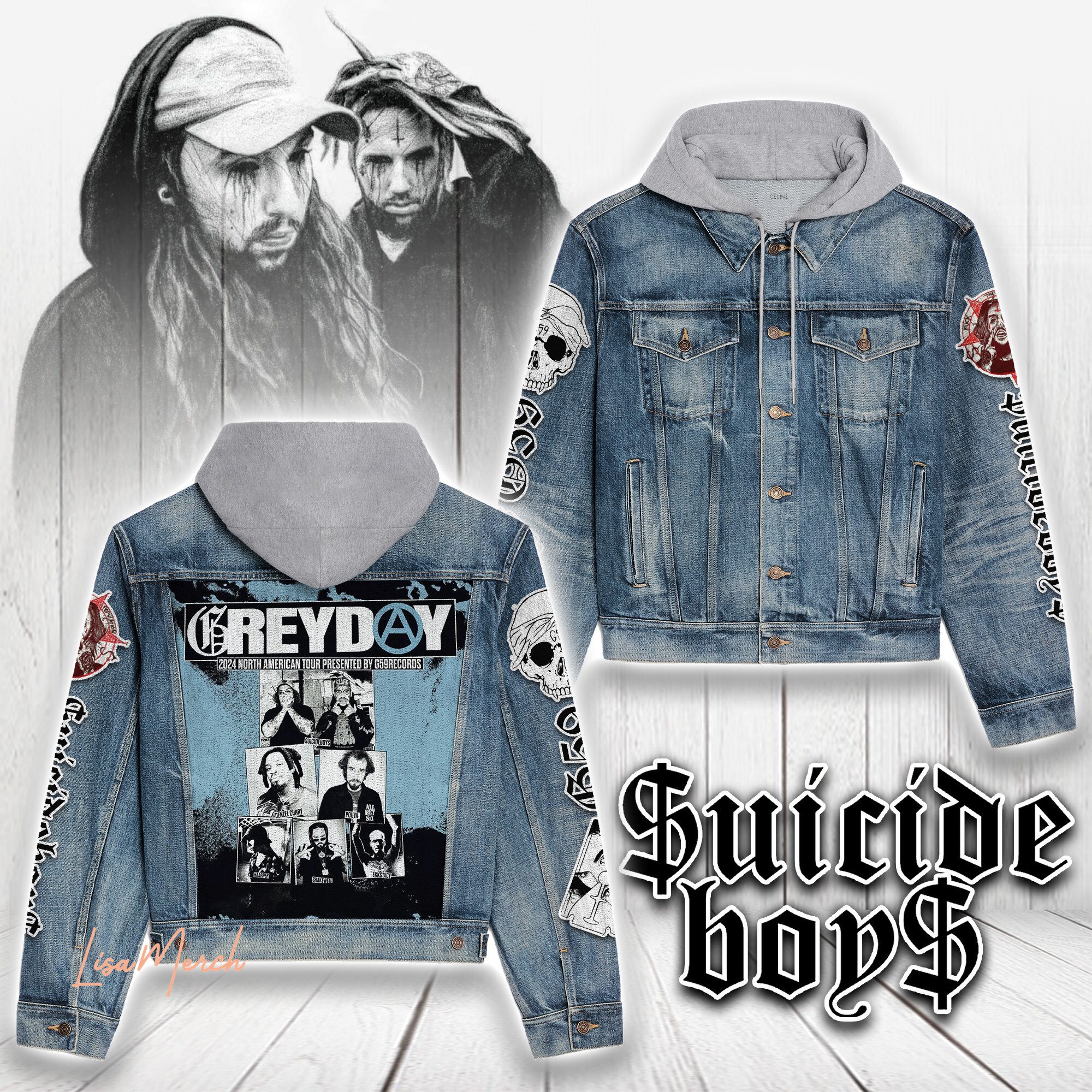 Suicideboys-Hooded-Denim-Jacket-LDN1126 Suicideboys Hooded Denim Jacket LDN1126