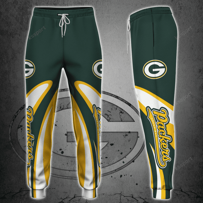 Sweatpants For Fans CHJ239 Green Bay Packers Joggers Sports Sweatpants For Fans CHJ239