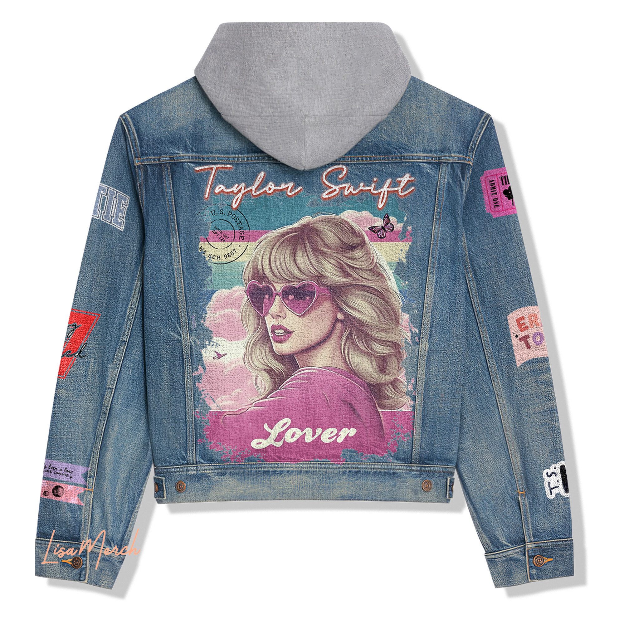 Taylor-Swift-Hooded-Denim-Jacket-LDN1145 Taylor Swift Hooded Denim Jacket LDN1145