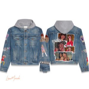 Taylor Swift Hooded Denim Jacket LDN1155