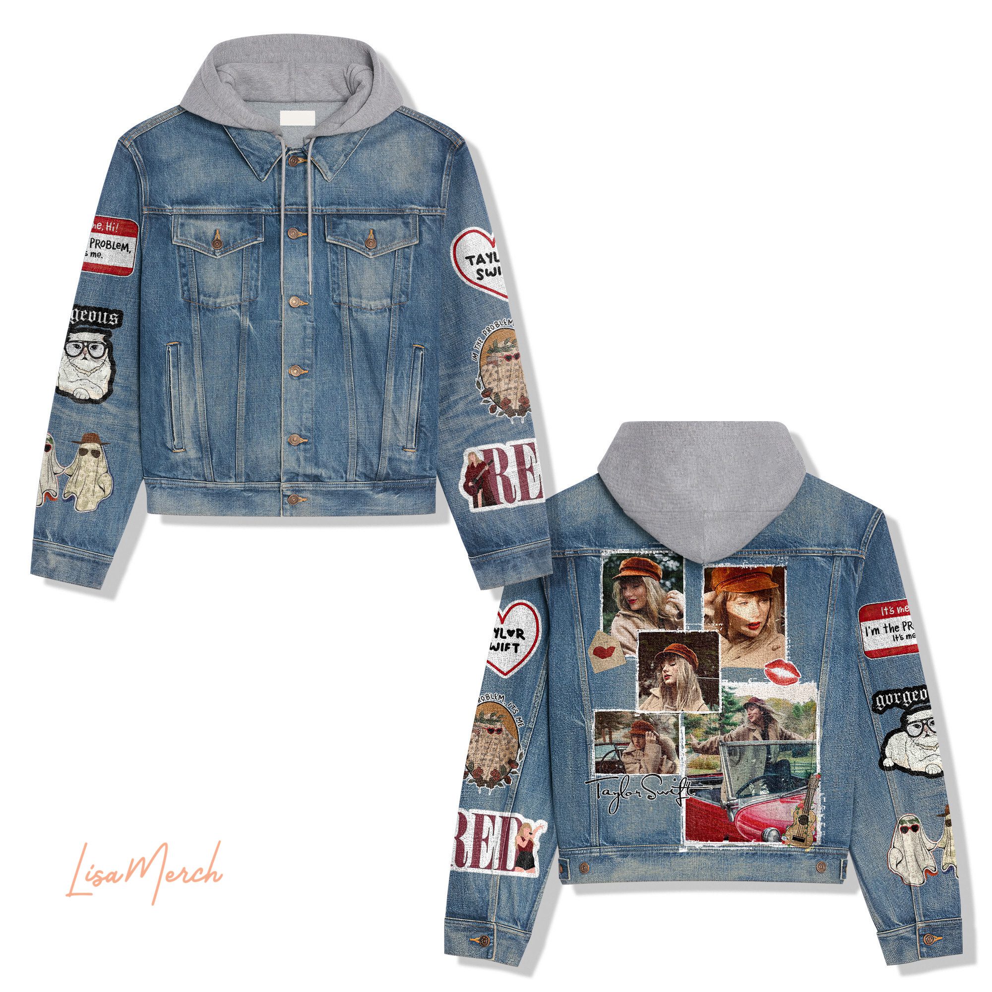 Taylor-Swift-Hooded-Denim-Jacket-LDN1165 Taylor Swift Hooded Denim Jacket LDN1167
