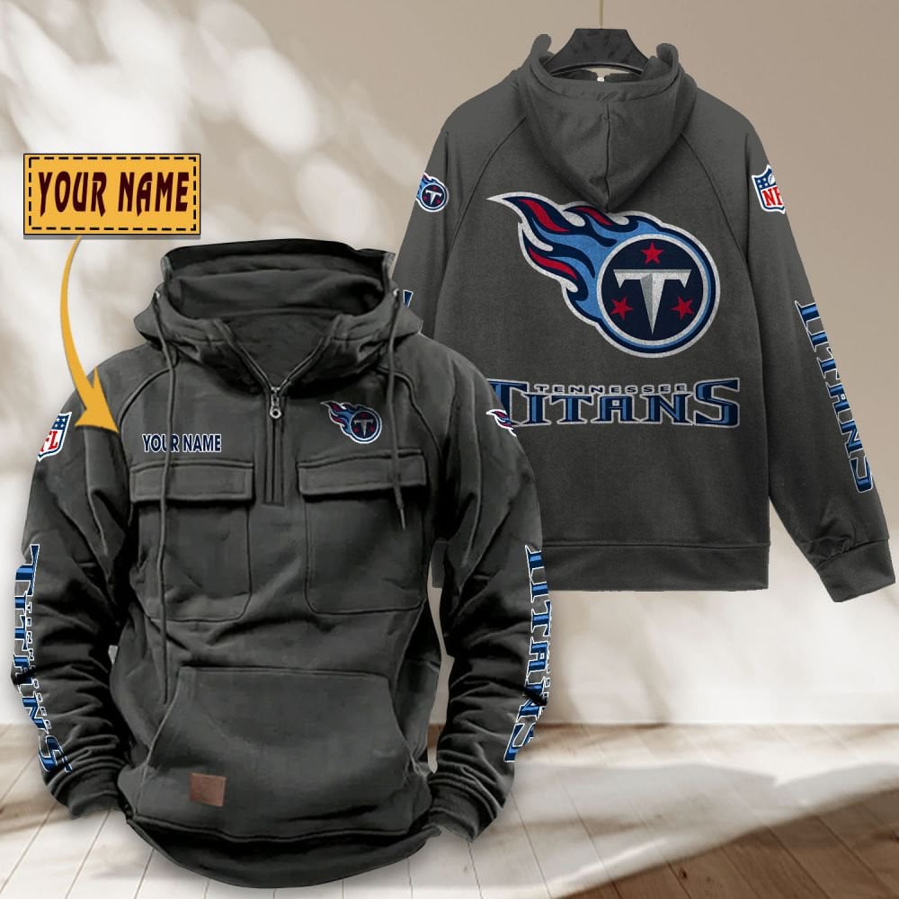 Tennessee-Titans-NFL-Personalized-Multi-Pocket-Quarter-Zip-Vintage-Hoodie-WVH1062-1