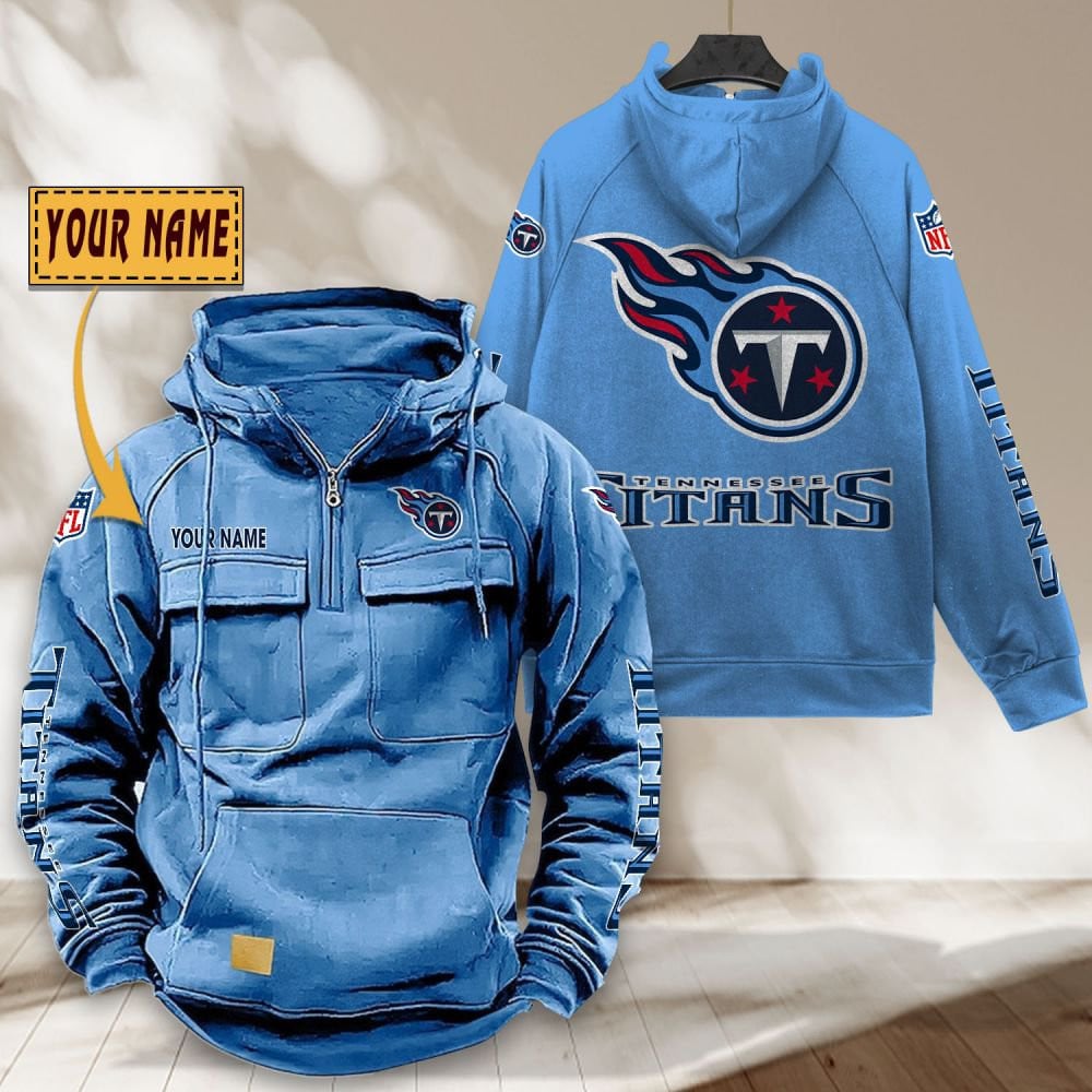 Tennessee-Titans-NFL-Personalized-Multi-Pocket-Quarter-Zip-Vintage-Hoodie-WVH1062-3