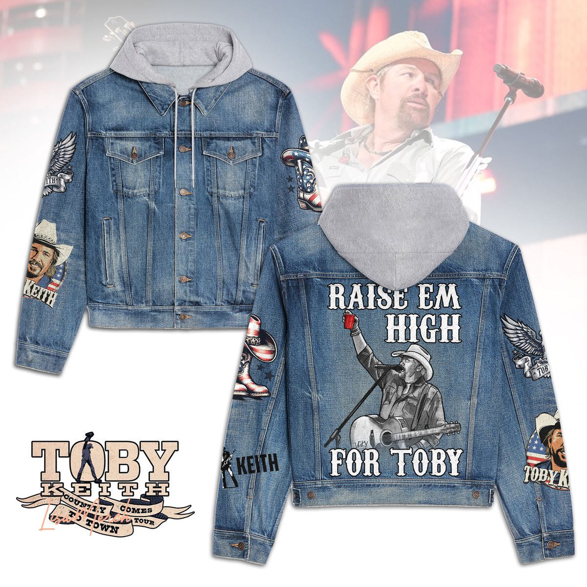 Toby-Keith-Hooded-Denim-Jacket-LDN1138 Toby Keith Hooded Denim Jacket LDN1138
