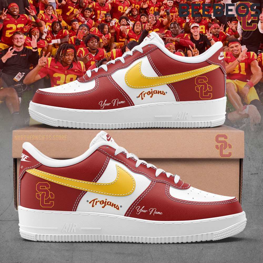 USC Trojans Football Air Force 1 USC Trojans Football Air Force 1 Shoes AF1 Limited Sneakers