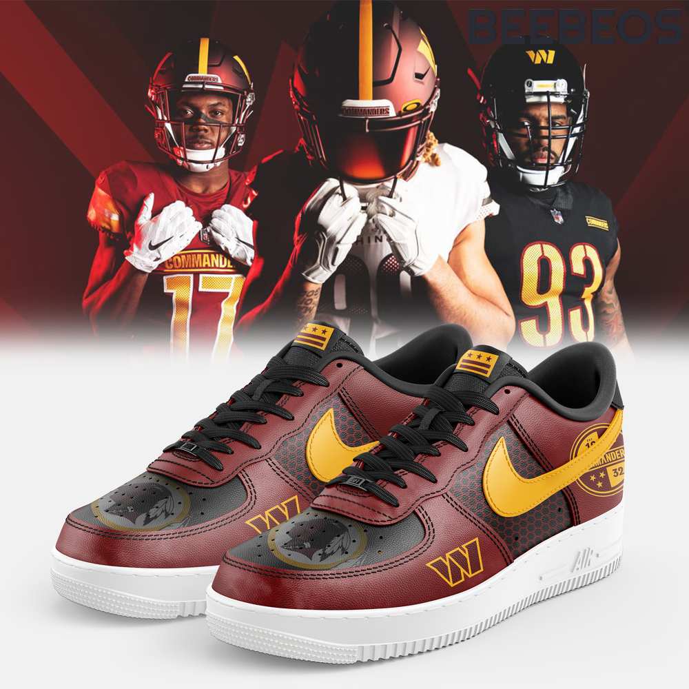 Washington Commanders NFL Air Force 1 Shoes Washington Commanders NFL Air Force 1 Shoes AF1 Limited Sneakers