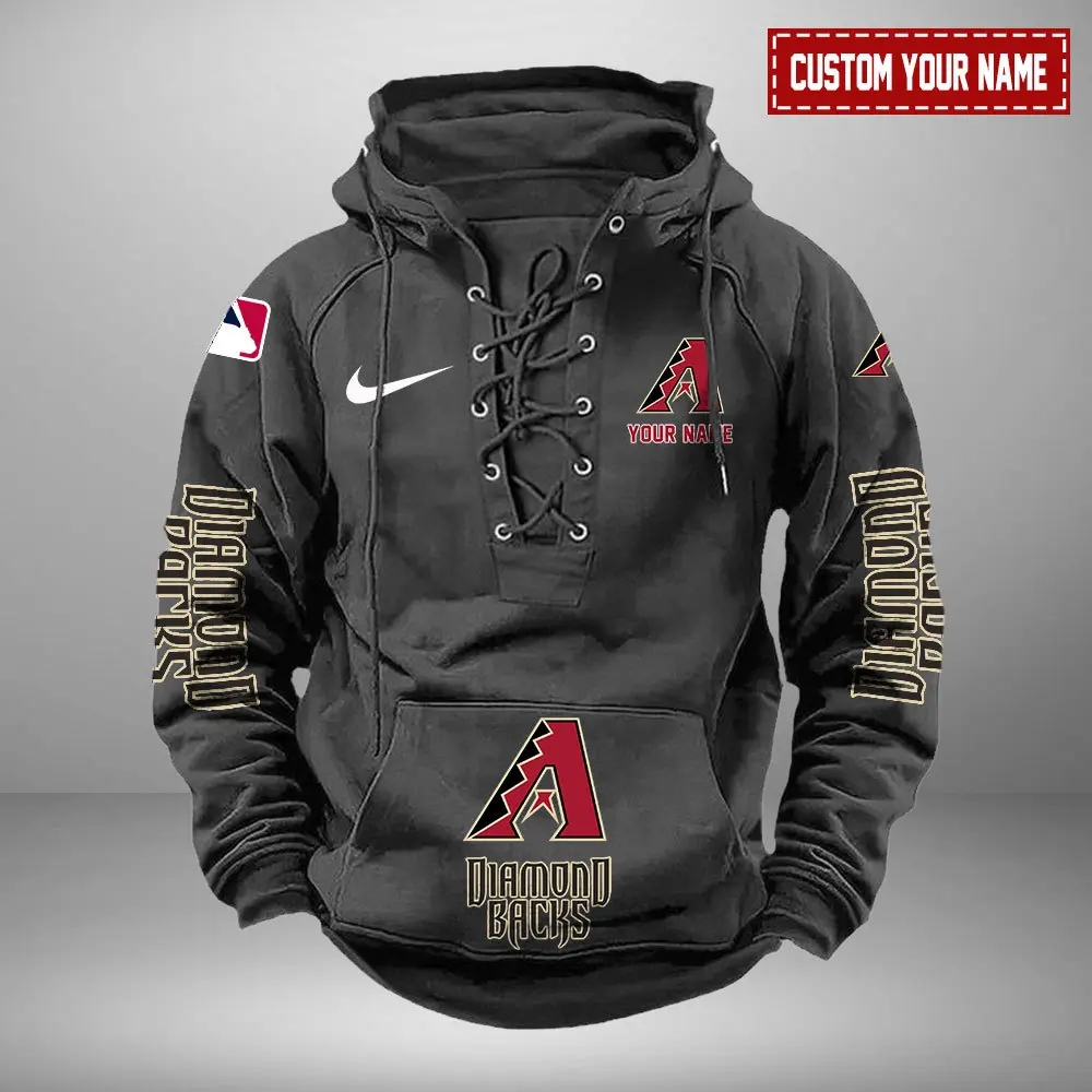 Arizona-Diamondbacks-Personalized-MLB-Swoosh-Lace-Up-Hoodie-Vintage-Retro-Hoodie-3