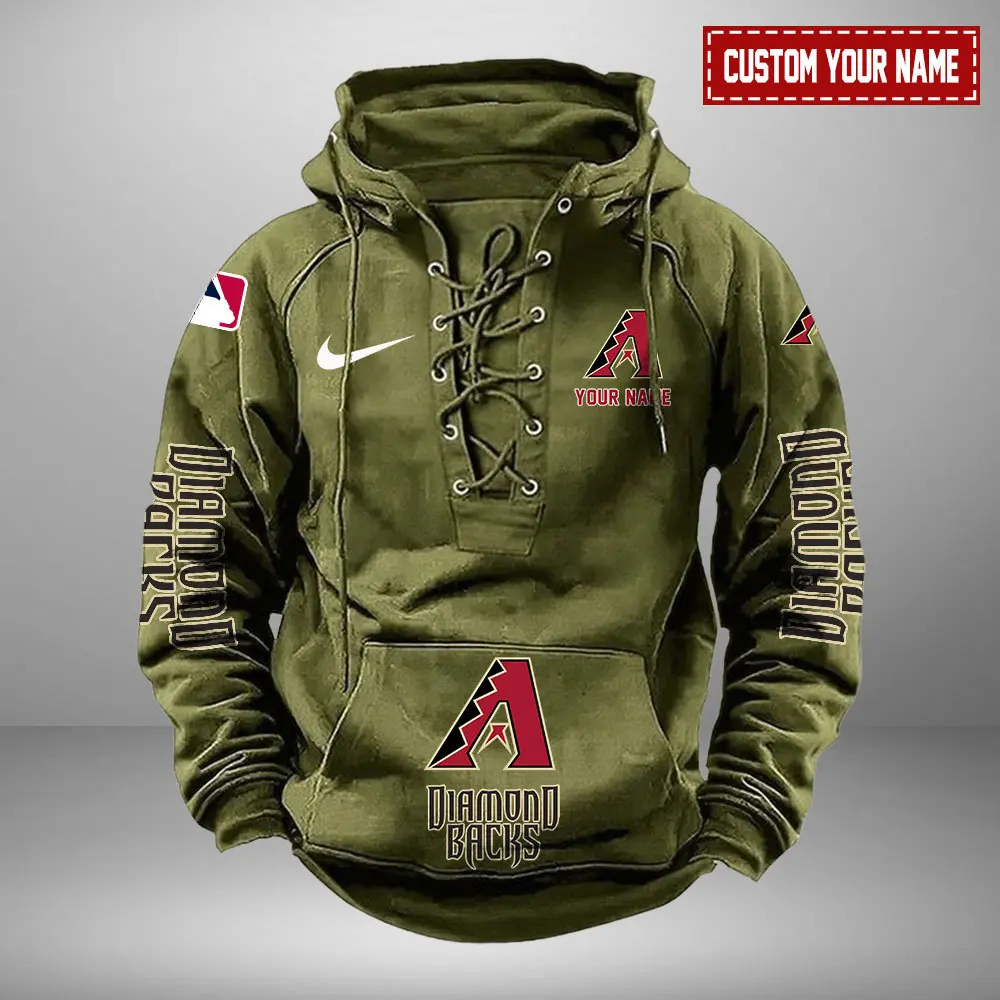 Arizona-Diamondbacks-Personalized-MLB-Swoosh-Lace-Up-Hoodie-Vintage-Retro-Hoodie-4