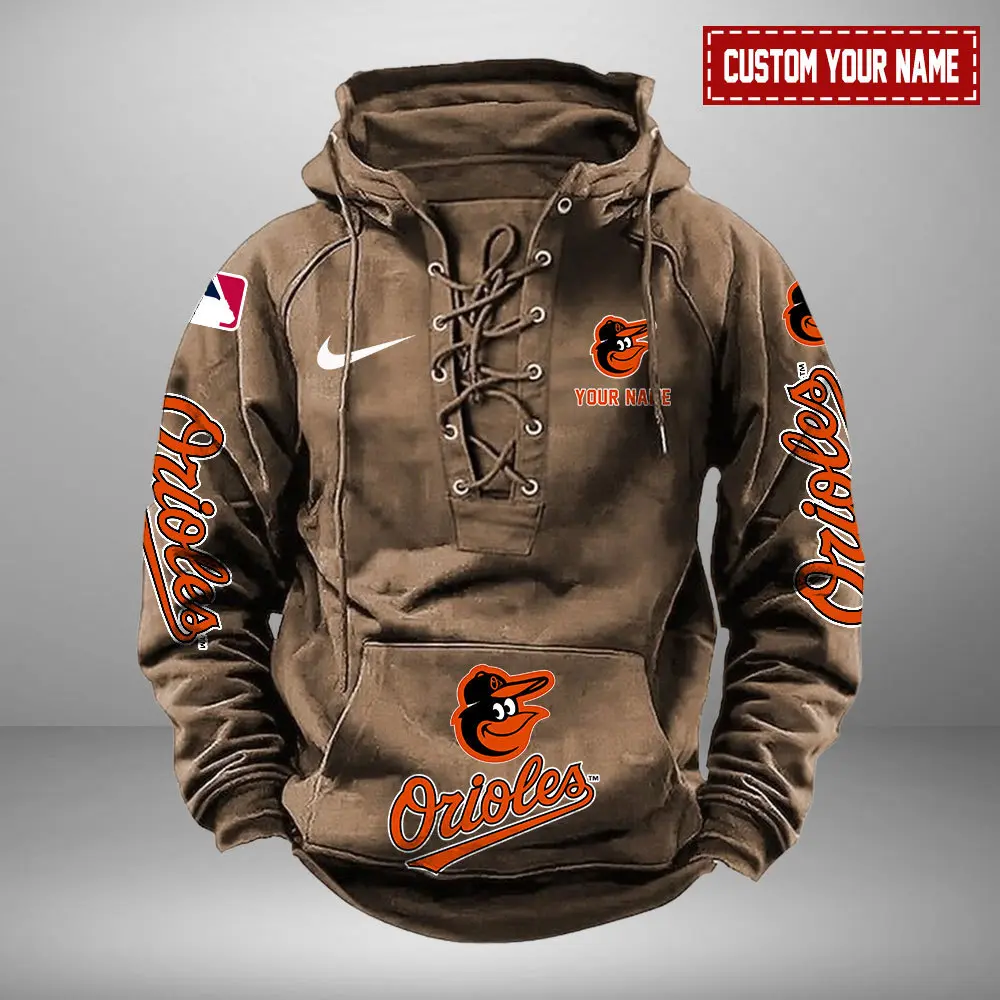 Baltimore-Orioles-Personalized-MLB-Swoosh-Lace-Up-Hoodie-Vintage-Retro-Hoodie-2