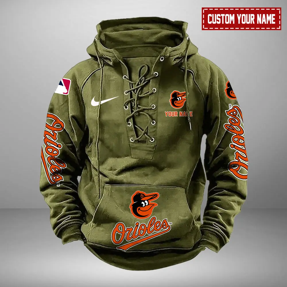 Baltimore-Orioles-Personalized-MLB-Swoosh-Lace-Up-Hoodie-Vintage-Retro-Hoodie-4