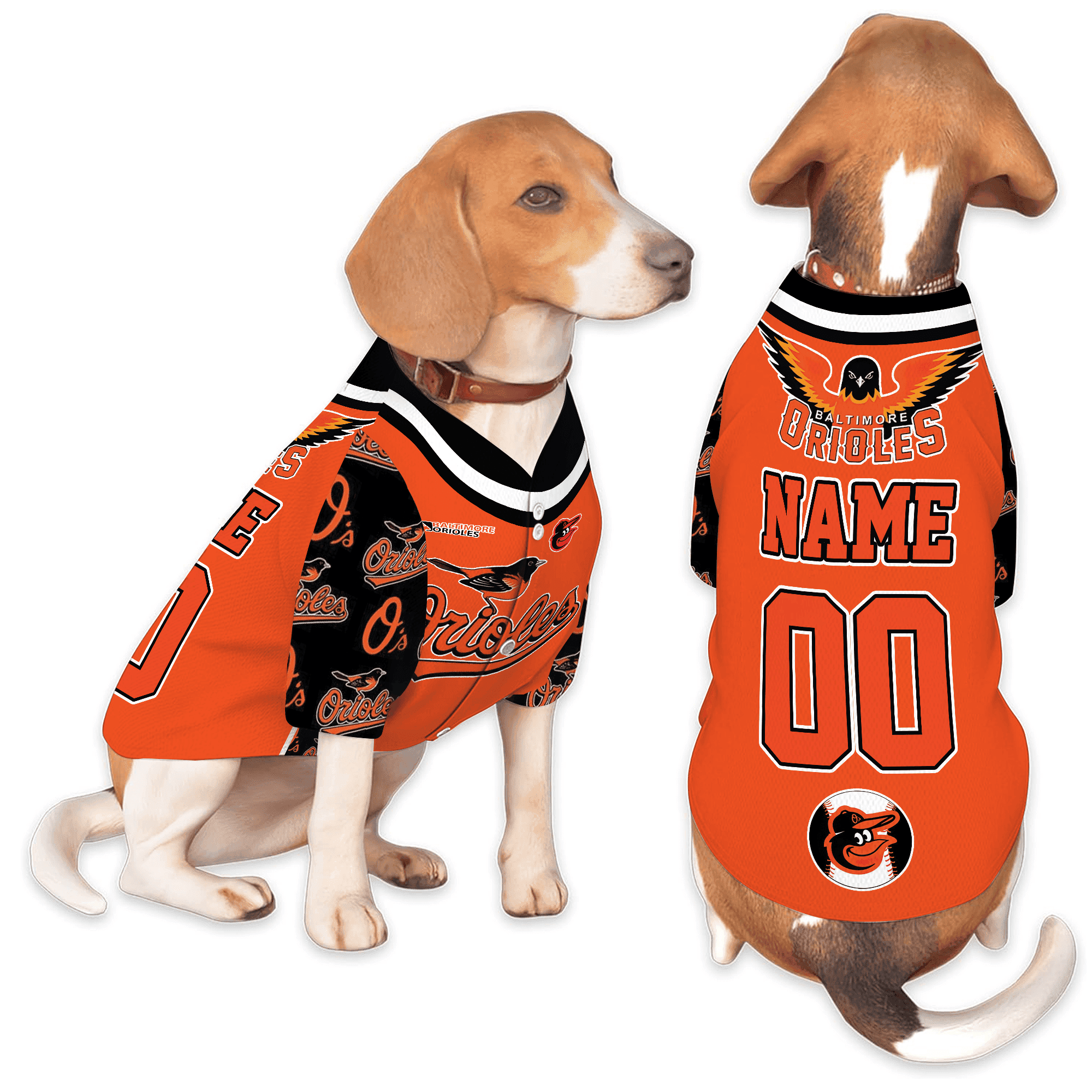 Baltimore-Orioles-Pet-Baseball-Jersey Baltimore Orioles Pet Baseball Jersey
