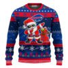 Buffalo Bills NFL Dabbing Santa Claus Ugly Christmas Sweater FUL1093