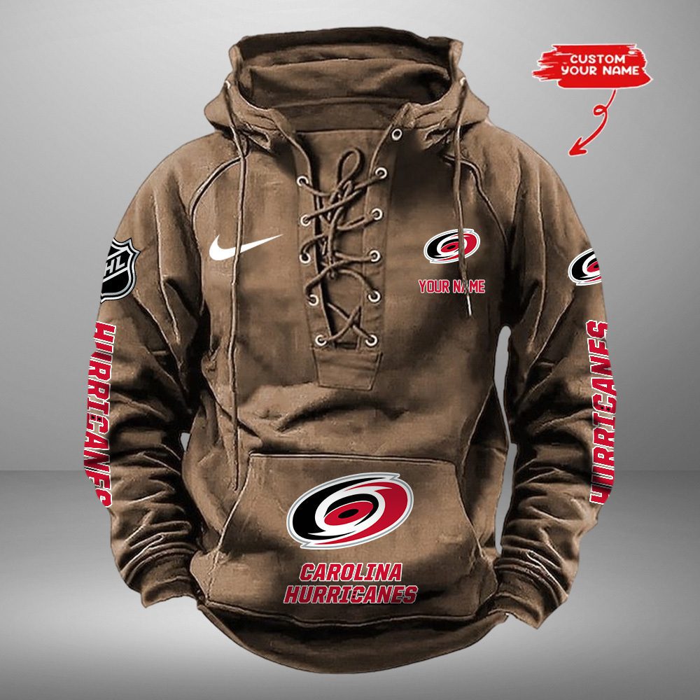 Carolina-Hurricanes-NHL-Swoosh-Hooded-Lace-Up-Retro-Vintage-Hoodie-Custom-Name-2