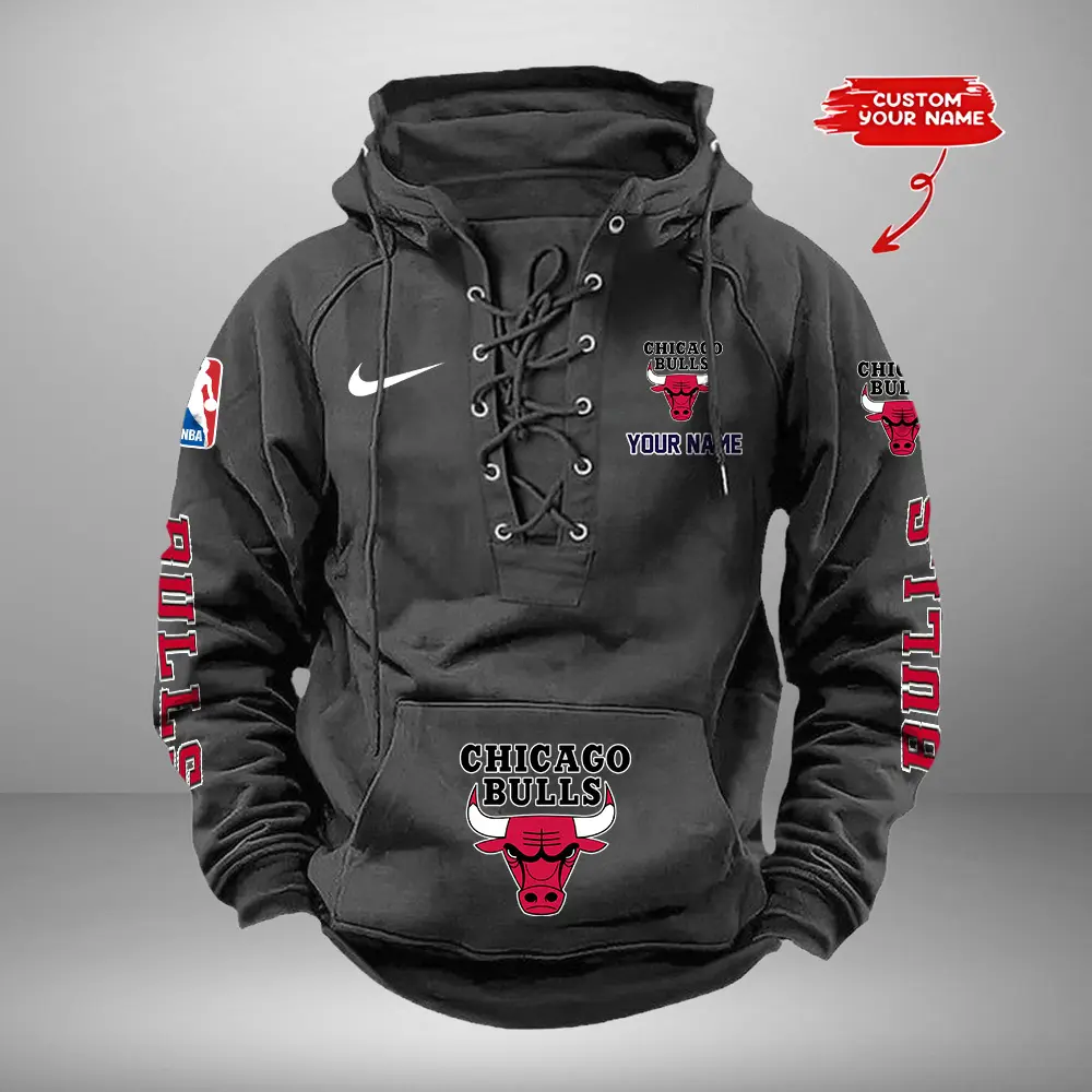 Chicago-Bulls-Personalized-NBA-Swoosh-Lace-Up-Hoodie-Vintage-Retro-Hoodie-3