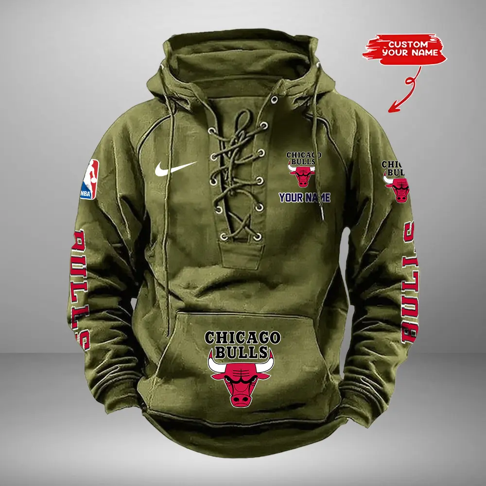 Chicago-Bulls-Personalized-NBA-Swoosh-Lace-Up-Hoodie-Vintage-Retro-Hoodie-4
