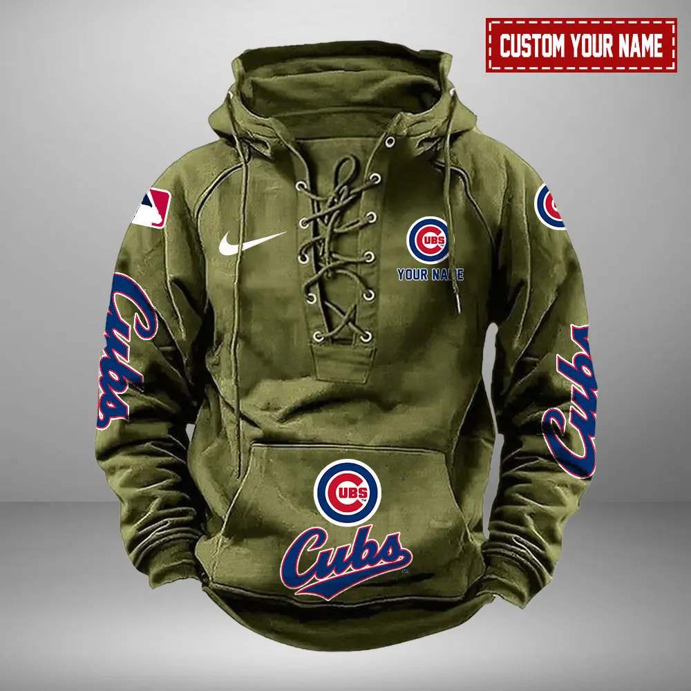 Chicago-Cubs-Personalized-MLB-Swoosh-Lace-Up-Hoodie-Vintage-Retro-Hoodie-4