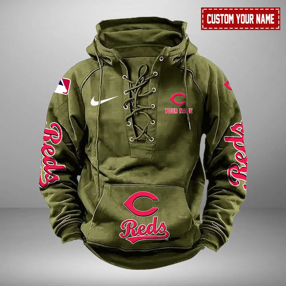 Cincinnati-Reds-Personalized-MLB-Swoosh-Lace-Up-Hoodie-Vintage-Retro-Hoodie-4