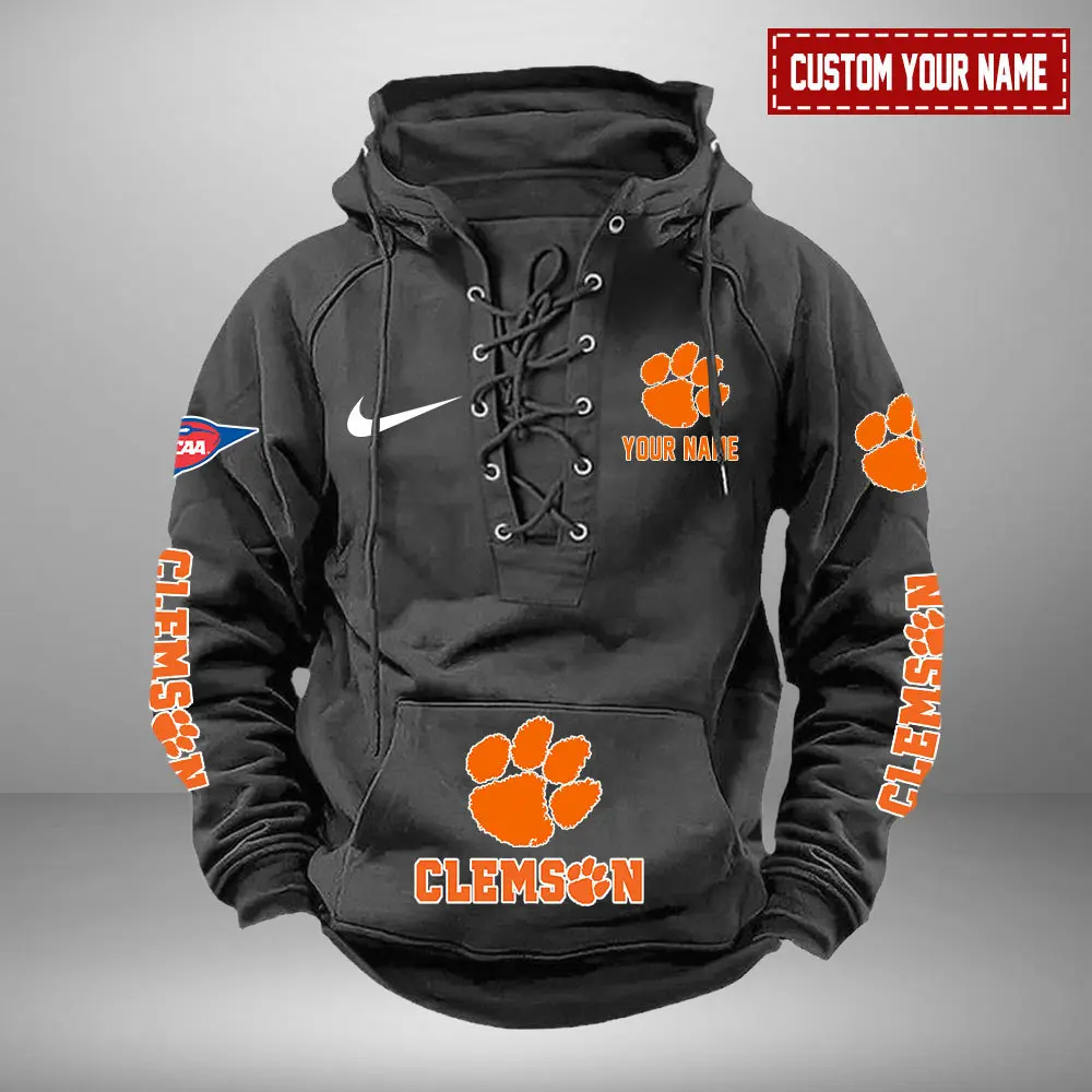 Clemson-Tigers-NCAA-Swoosh-Hooded-Lace-Up-Hoodie-Vintage-Retro-Hoodie-Custom-Name-3