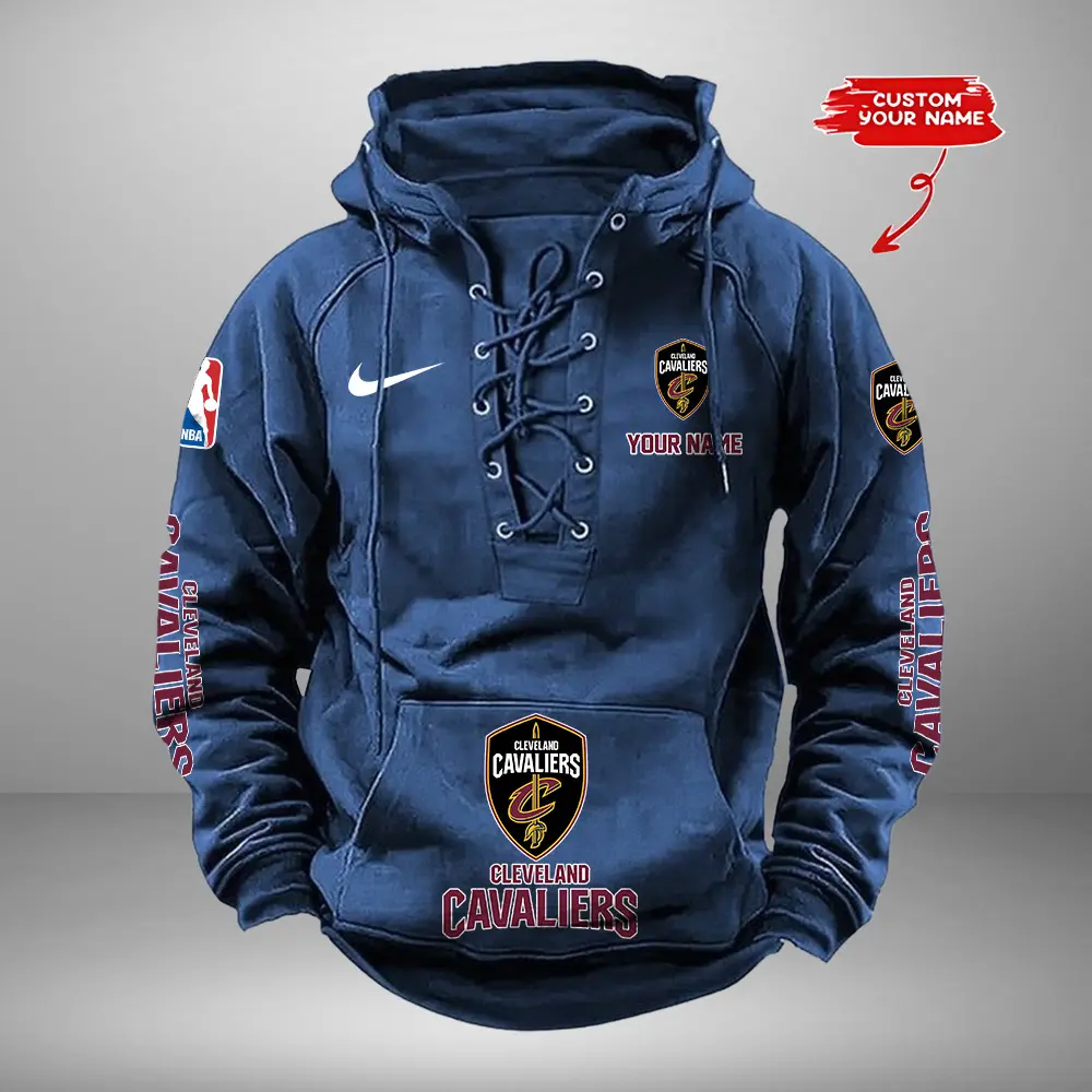 Cleveland-Cavaliers-Personalized-NBA-Swoosh-Lace-Up-Hoodie-Vintage-Retro-Hoodie-2