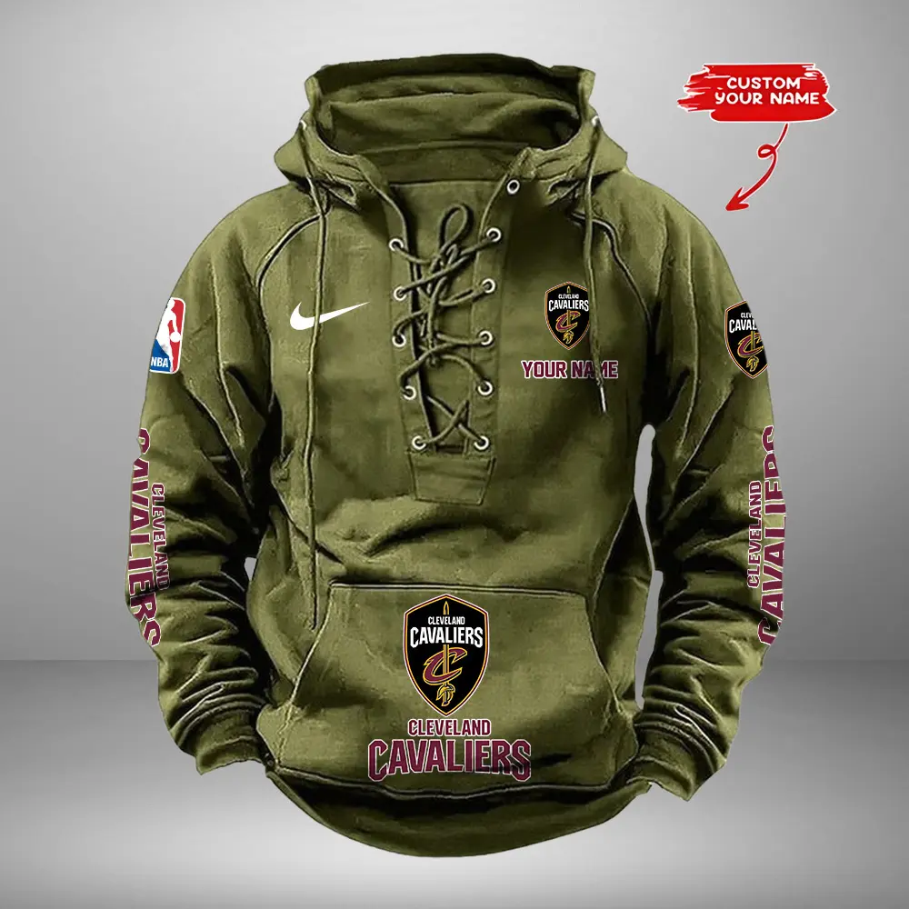 Cleveland-Cavaliers-Personalized-NBA-Swoosh-Lace-Up-Hoodie-Vintage-Retro-Hoodie-4