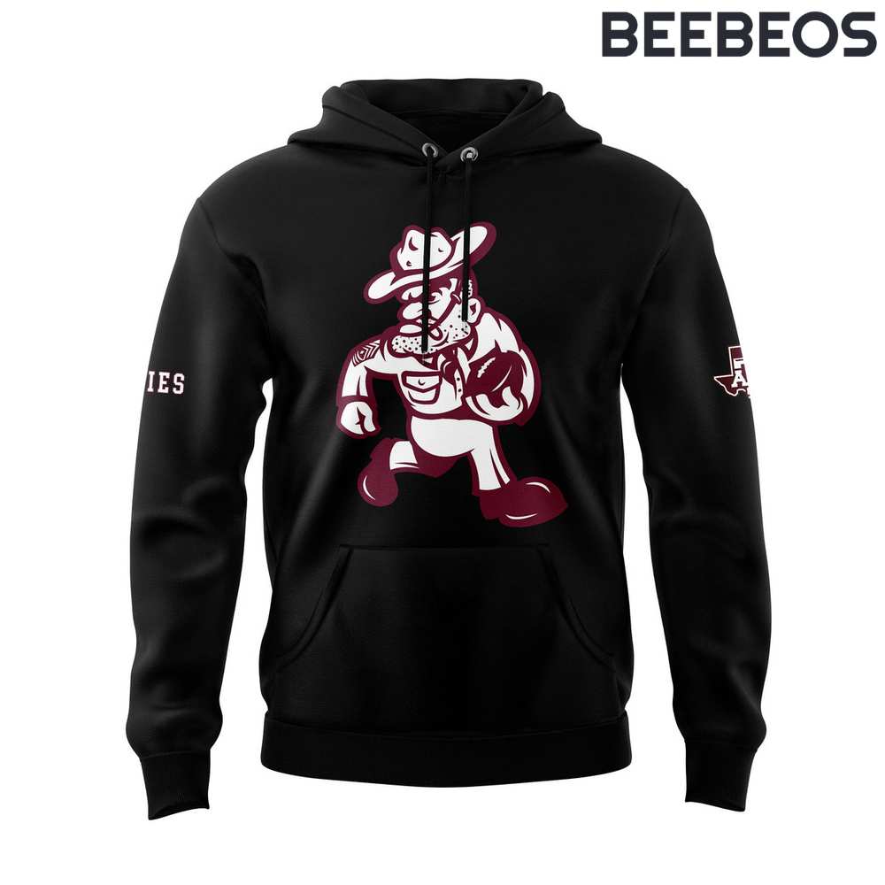 Coach Mike Elko Texas AM Aggies Football Black Hoodie
