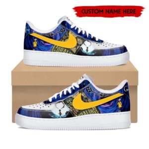 Coraline Blue Air Force 1 Shoes AF1 Limited Sneakers EBA1024
