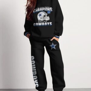 Dallas Cowboys Sweatsuit Combo 3D Sweatshirt and Sweatpants CSP1681
