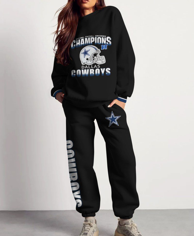 Dallas-Cowboys-Sweatsuit-Combo-3D-Sweatshirt-and-Sweatpants-CSP1681 Dallas Cowboys Sweatsuit Combo 3D Sweatshirt and Sweatpants CSP1681