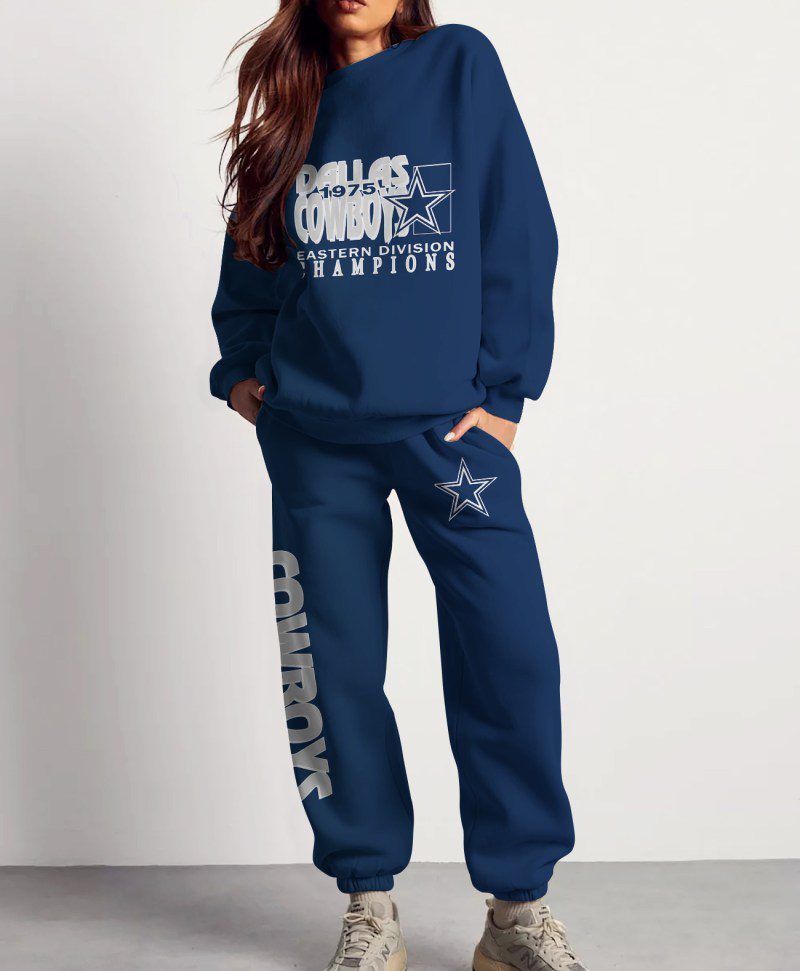 Dallas-Cowboys-Sweatsuit-Combo-3D-Sweatshirt-and-Sweatpants-CSP1696 Dallas Cowboys Sweatsuit Combo 3D Sweatshirt and Sweatpants CSP1696