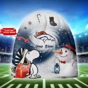 Denver Broncos Personalized Wool Beanie Hat WBH1091