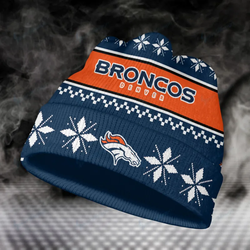 Denver Broncos Wool Beanie Hat WBH1088