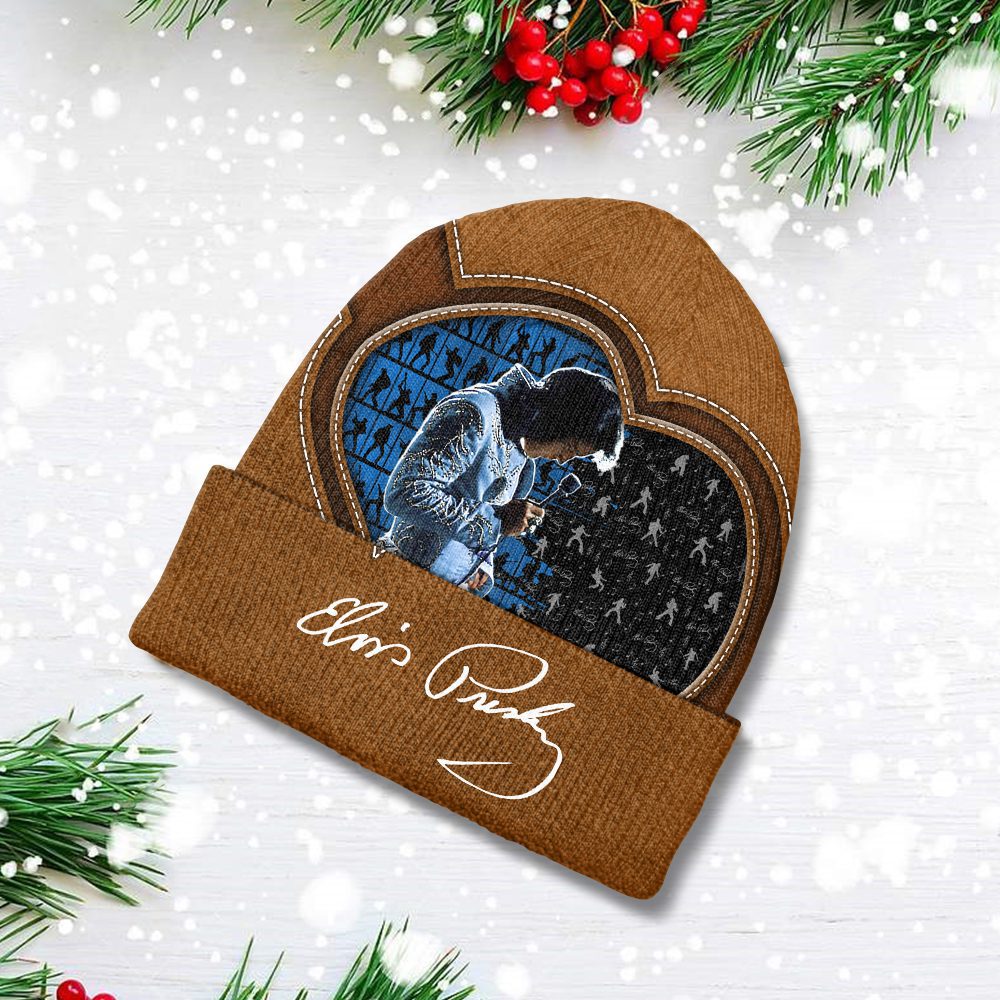 Elvis-Presley-Beanie-Hat-Wool-Winter-Hat-WBH1220 Elvis Presley Beanie Hat Wool Winter Hat WBH1220
