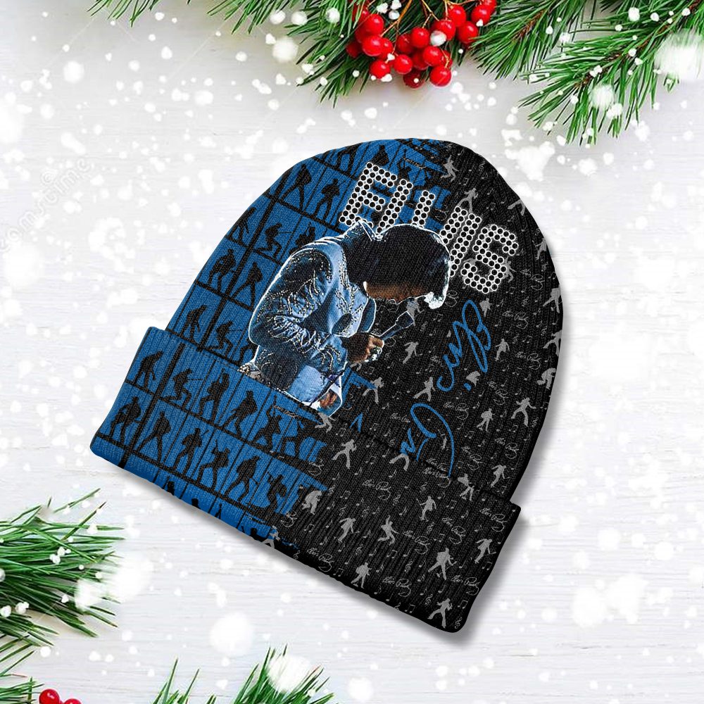 Elvis-Presley-Beanie-Hat-Wool-Winter-Hat-WBH1224 Elvis Presley Beanie Hat Wool Winter Hat WBH1224