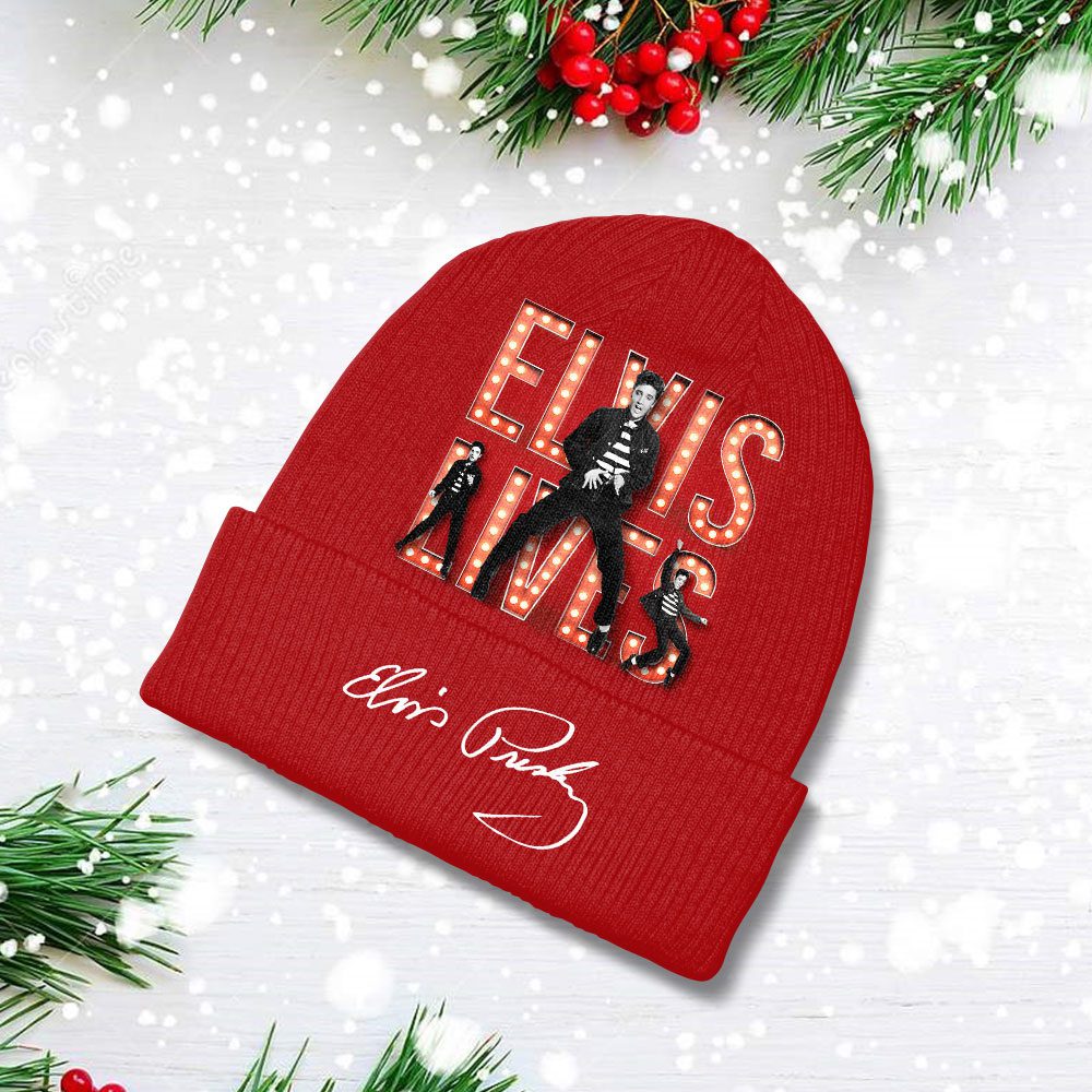 Elvis-Presley-Beanie-Hat-Wool-Winter-Hat-WBH1225 Elvis Presley Beanie Hat Wool Winter Hat WBH1225