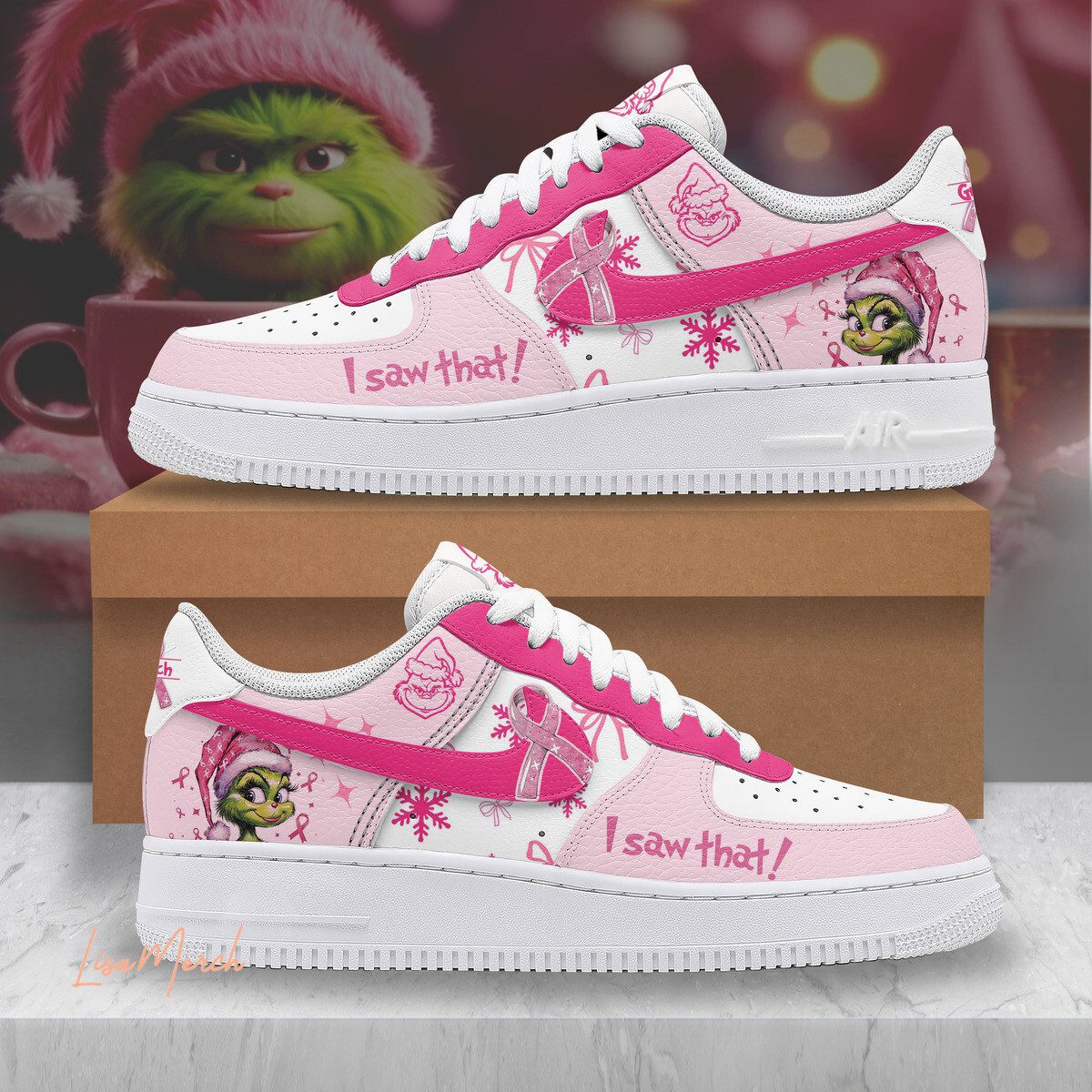 Grinchmas-Air-Force-1-Sneakers-The-Grinch-Merry-Christmas-Gifts-AF1-Limited-Shoes-LSM1002 Grinchmas Air Force 1 Sneakers The Grinch Merry Christmas Gifts AF1 Limited Shoes LSM1002