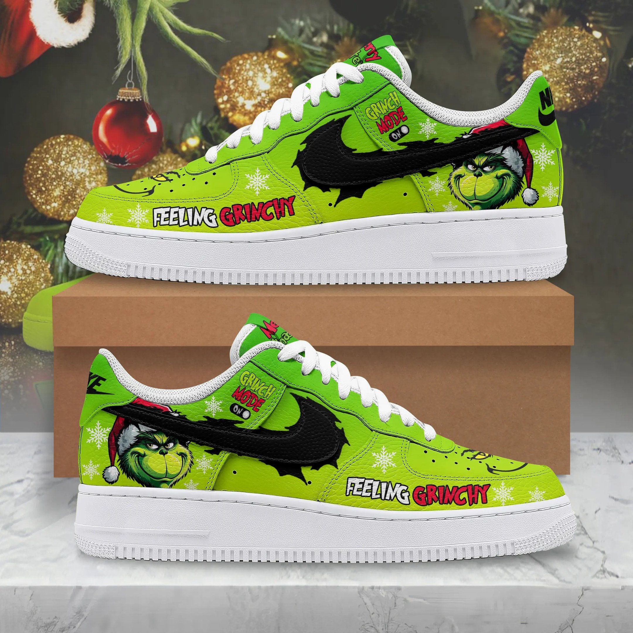 Grinchmas-Air-Force-1-Sneakers-The-Grinch-Merry-Christmas-Gifts-AF1-Limited-Shoes-LSM1004 Grinchmas Air Force 1 Sneakers The Grinch Merry Christmas Gifts AF1 Limited Shoes LSM1004
