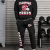 Kansas City Chiefs Sweatsuit Combo 3D Sweatshirt and Sweatpants CSP1860