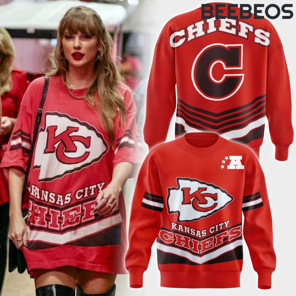 Kansas City Chiefs x Taylor Swift New Sweatshirt Kansas City Chiefs x Taylor Swift Sweatshirt BBS1034