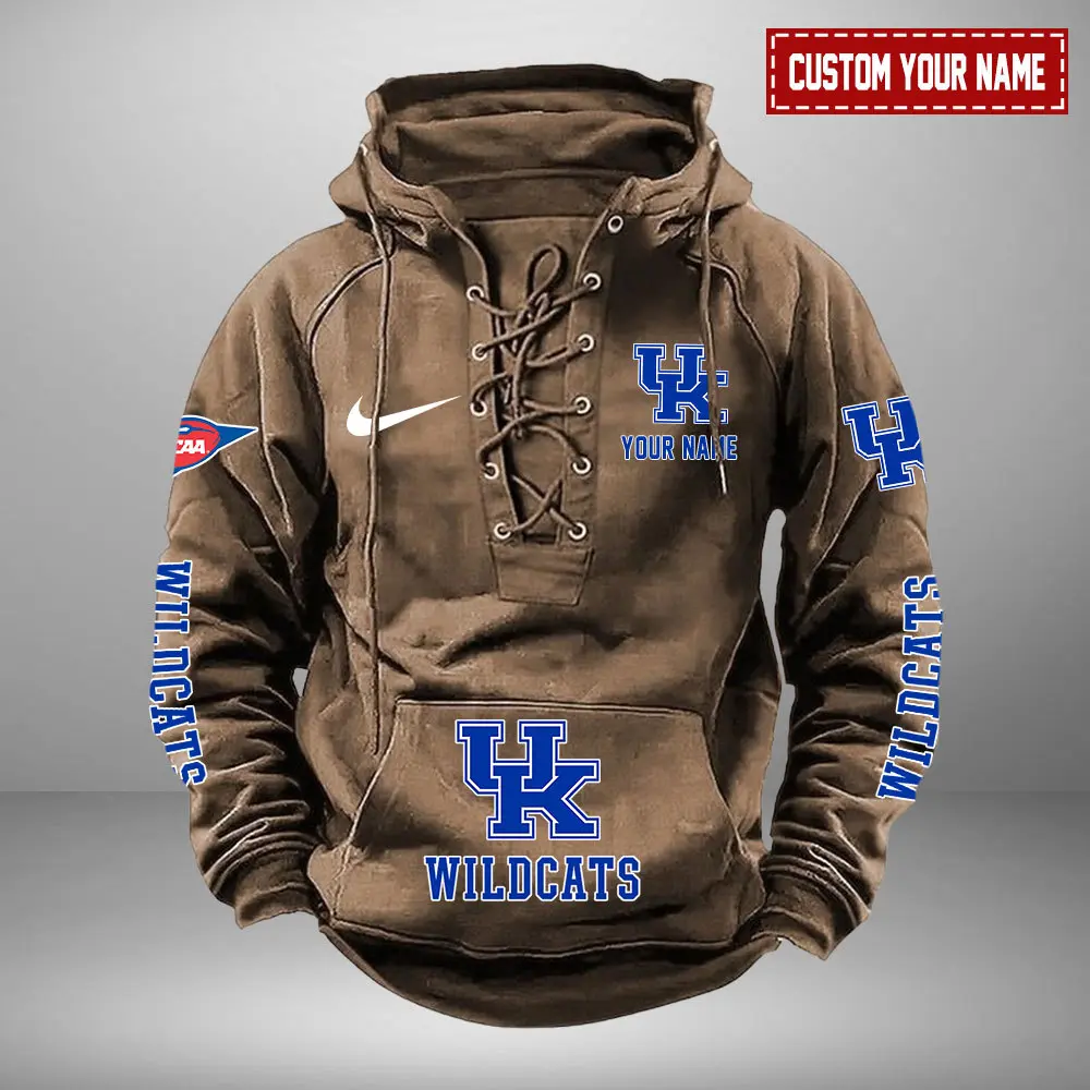 Kentucky-Wildcats-NCAA-Swoosh-Hooded-Lace-Up-Hoodie-Vintage-Retro-Hoodie-Custom-Name-2